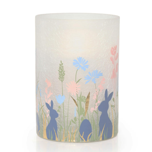 Easter Bunny Jar Candle Holder 9vs6g 46c3v